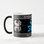 Mijn beste zwaan - gekke vertaald Duits! Magische Mok (Links)