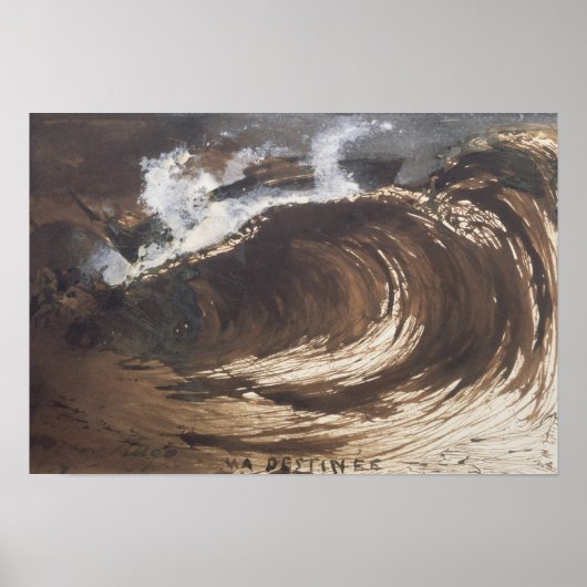 Mijn bestemming, 1857 poster (Voorkant)