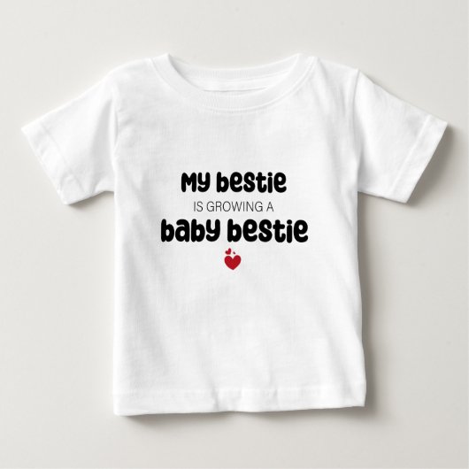 Mijn bestie groeit een baby bestie (Voorkant)