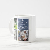 Mijn Bestie is Mijn Westie Hondenliefhebber Fotoco Koffiemok (Voorkant links)