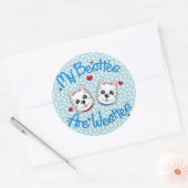 "Mijn Besties zijn Westies" JONGENS Stickers (Envelop)