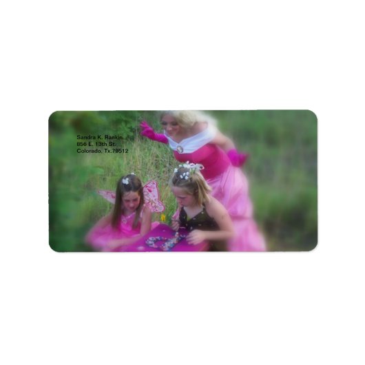 Mijn betoverende bezoek etiket (Voorkant)