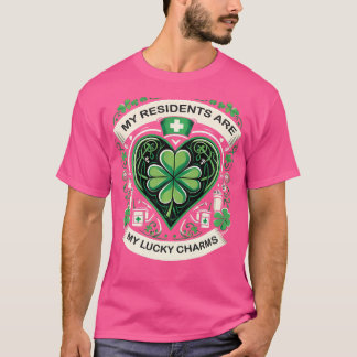Mijn bewoners zijn mijn gelukkige Charms Patricks T-shirt