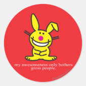 Mijn bewustzijn ronde sticker (Voorkant)