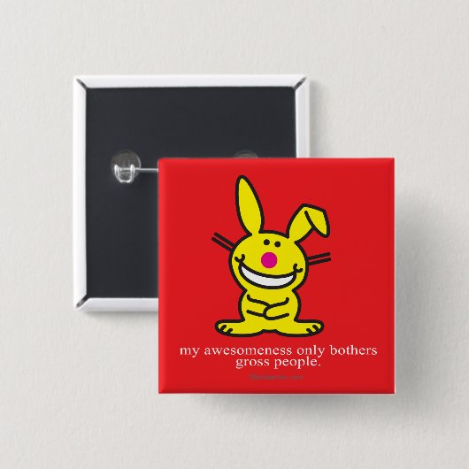 Mijn bewustzijn vierkante button 5,1 cm (Voorkant /achterkant)