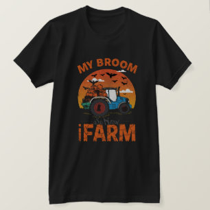 Mijn bezem brak dus nu Boerderij ik - Funny Farmer T-shirt