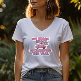 Mijn bezem brak Grappige Heks Quote | Halloween Hu T-shirt