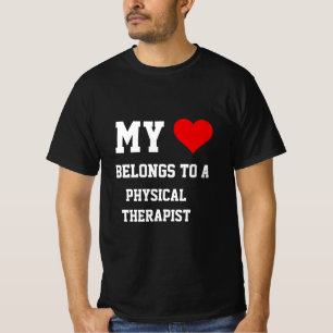 Mijn bezit aan een fysiotherapeut T-shirt