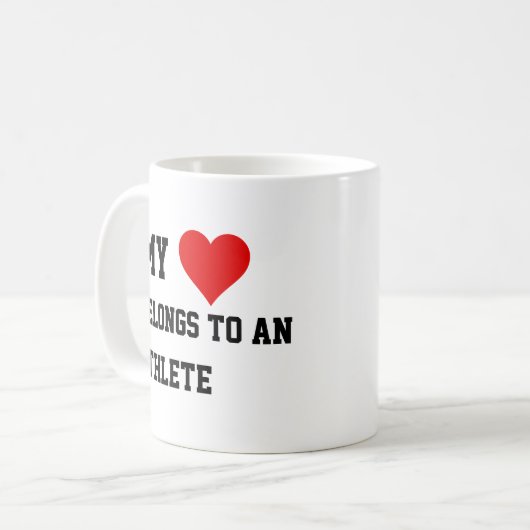 Mijn bezit van een atleet Mok (Voorkant links)