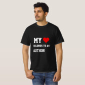 Mijn bezit van een auteur T-shirt (Voorkant volledig)
