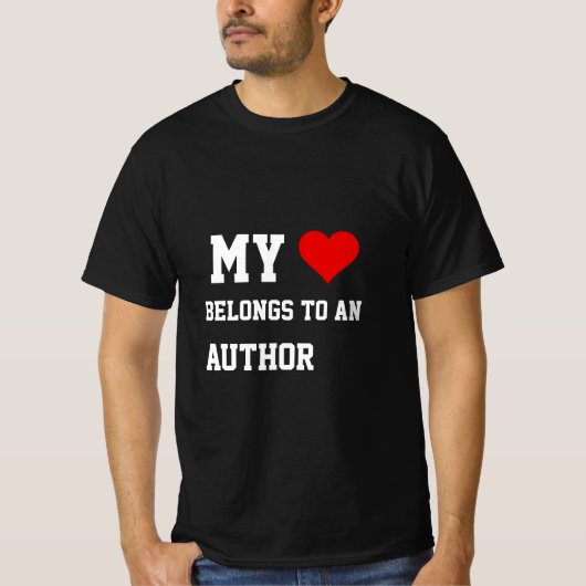 Mijn bezit van een auteur T-shirt (Voorkant)