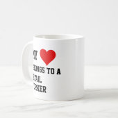 Mijn bezit van een Mok van de kleinhandelsarbeider (Voorkant links)