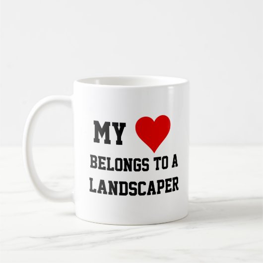 Mijn bezit van een Mok van de Landscaper (Links)