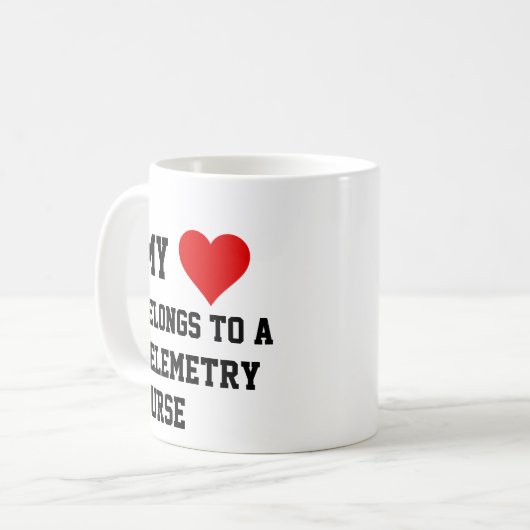 Mijn bezit van een Mok van de Verpleegkunde van de (Voorkant links)