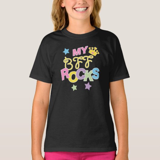 Mijn BFF Rocks T-shirt (Voorkant)