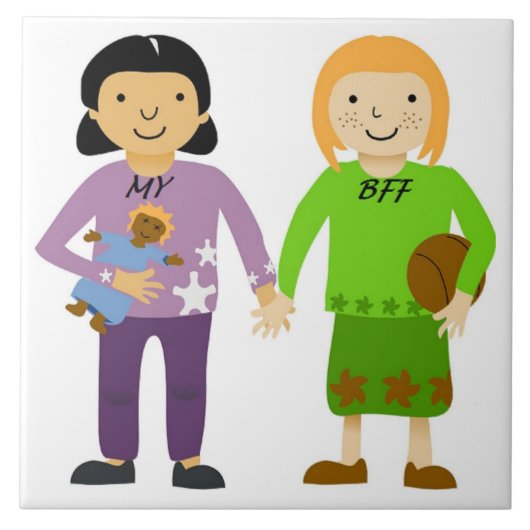 MIJN BFF TEGELTJE (Voorkant)