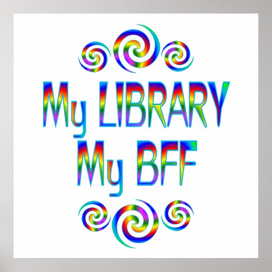 Mijn bibliotheek BFF Poster (Voorkant)