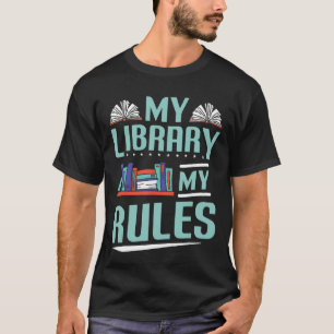 Mijn bibliotheek Mijn boekboek van het Reglement L T-shirt