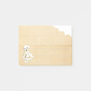 Mijn Bichon Ate mijn thuiswerk Post-it® Notes