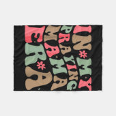 Mijn Bidden Mama Era Religieuze Moeder Christelijk Fleece Deken (Voorkant (Horizontaal))