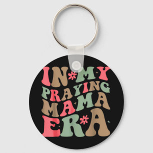 Mijn Bidden Mama Era Religieuze Moeder Christelijk Sleutelhanger