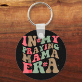 Mijn Bidden Mama Era Religieuze Moeder Christelijk Sleutelhanger (Voorkant)