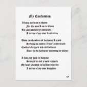 Mijn biecht briefkaart (Voorkant)