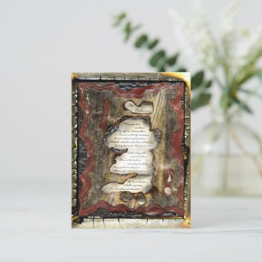 Mijn biecht briefkaart (Staand voorkant)