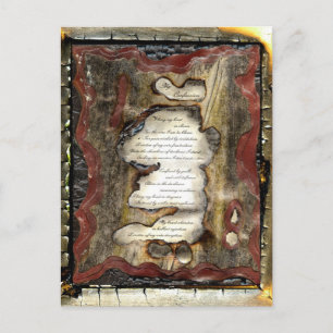 Mijn biecht briefkaart