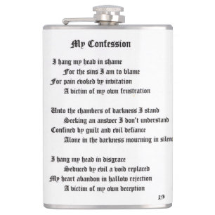 Mijn biecht heupfles