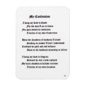Mijn biecht magneet (Verticaal)