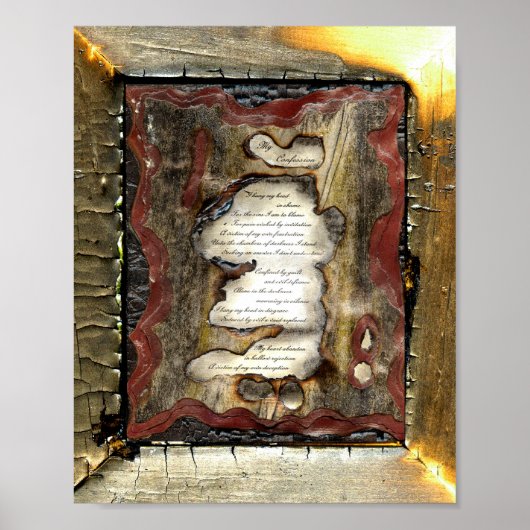 Mijn biecht poster (Voorkant)