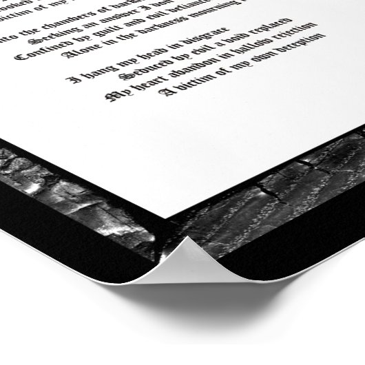 Mijn biecht poster (Hoek)