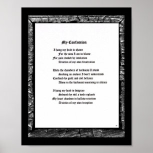 Mijn biecht poster