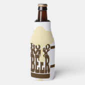 Mijn bier vasthouden flesjeskoeler (Fles Voorkant)