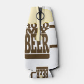 Mijn bier vasthouden flesjeskoeler (Achterkant)