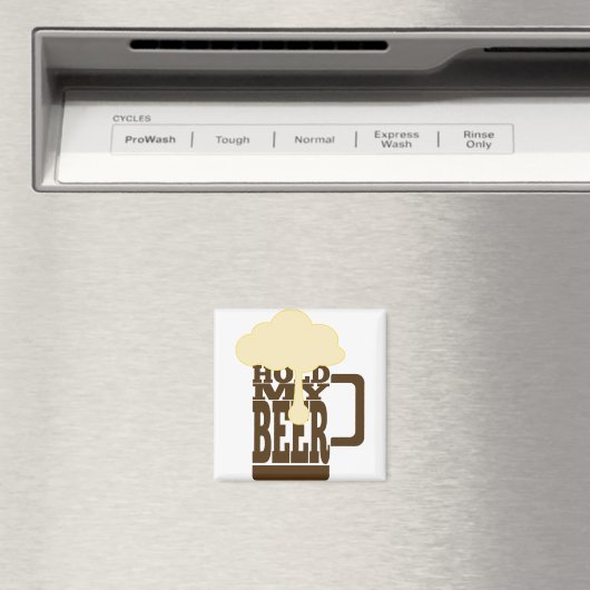 Mijn bier vasthouden magneet (Insitu (Vaatwasser))