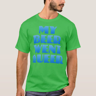 Mijn bier werd een homo t-shirt