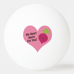 Mijn Bieten van het Hart voor u Pingpongbal