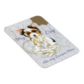 Mijn Biewer Terrier Ate Mijn Lesson Plan Magnet Magneet (Rechterzijde)