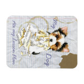 Mijn Biewer Terrier Ate Mijn Lesson Plan Magnet Magneet (Horizontaal)