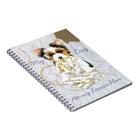 Mijn Biewer Terrier Ate My Lesson Plan Notitieboek (Rechterzijde)