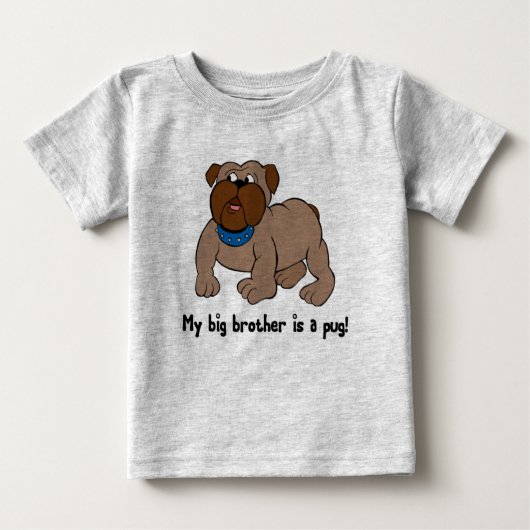 Mijn Big Brother is een T-shirt met een snoepgoed (Voorkant)