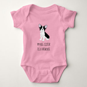 Mijn Big Sister is een Frenchie Onsie Romper