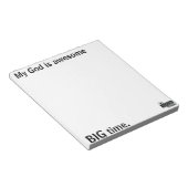 Mijn Big Time Collectie Notitieblok (Schuin)