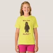 Mijn bigfoot t-shirt (Voorkant volledig)