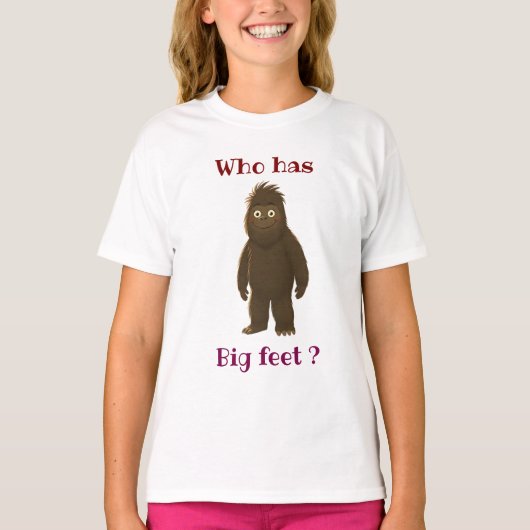Mijn bigfoot t-shirt (Voorkant)