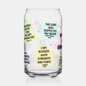 Mijn bijbel bevestigingen blikvorm glas (Voorkant)