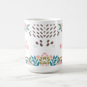 Mijn Bijbellezen Bloemen Abstracte Naam Magische Mok (Midden)