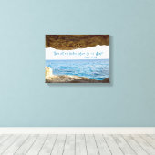 Mijn Bijbelversie verbergen Canvas Afdruk (Insitu (Houten vloer))